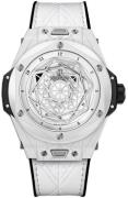 Hublot Herreklokke 415.HX.2027.VR.MXM19 Big Bang 45Mm Hvit/Gummi Ø45