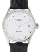 Longines Dameklokke L4.360.4.12.2 Lyre Hvit/Lær Ø25 mm