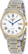 Longines Herreklokke L2.793.5.19.7 Master Hvit/18 karat gult gull