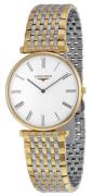 Longines Herreklokke L4.766.2.11.7 Grande Classique Hvit/Gulltonet