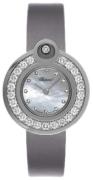 Chopard Dameklokke 204407-1002 Happy Diamonds Hvit/Sateng