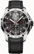 Chopard Herreklokke 168535-3001 Classic Racing Sort/Gummi Ø45 mm