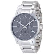 Calvin Klein Herreklokke K2G27143 City Sort/Stål Ø43 mm