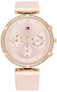 Tommy Hilfiger Dameklokke 1782395 Luna Rosa/Lær Ø38 mm