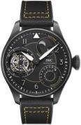 IWC Herreklokke IW590501 Big Pilot Sort/Gummi Ø46.2 mm