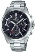 Casio Herreklokke EFS-S530D-1AVUEF Edifice Sort/Stål Ø48 mm