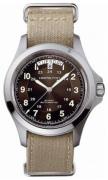 Hamilton Herreklokke H64455953 Khaki Brun/Stål Ø40 mm