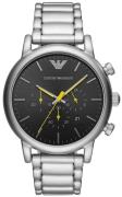 Emporio Armani Herreklokke AR11324 Luigi Sort/Stål Ø46 mm