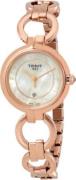 Tissot Dameklokke T094.210.33.116.01 T-Lady Hvit/Rose-gulltonet stål