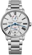 Ulysse Nardin Herreklokke 1183-310-7M-40 Marine Collection Hvit/Stål