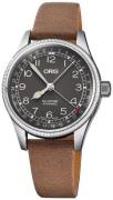 Oris 01 754 7749 4064-07 5 17 68G Aviation Sort/Lær Ø36 mm