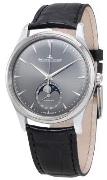 Jaeger LeCoultre Herreklokke 1363540 Master Ultra Thin Grå/Lær Ø39