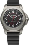 Victorinox Herreklokke 241883 Sort/Gummi Ø43 mm