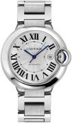 Cartier Herreklokke WSBB0049 Ballon Bleu De Sølvfarget/Stål Ø42 mm