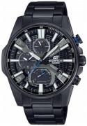 Casio Herreklokke EQB-1200DC-1AER Edifice Sort/Stål Ø45.2 mm