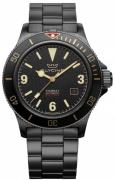 Glycine GL0290 Combat Sub Sort/Stål Ø42 mm