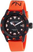 Nautica Herreklokke NAI10077G Nsr Sort/Gummi Ø44 mm