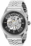 Invicta Herreklokke 36437 Specialty Sort/Stål Ø43 mm