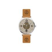 Timberland Herreklokke TDWGA2100903 Marbelhead Beige/Lær Ø43 mm