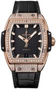 Hublot Dameklokke 665.OX.1180.LR.1604 Big Bang 39Mm Sort/Gummi