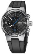 Oris Herreklokke 01 774 7717 4164-07 4 24 50FC Motor Sport Sort/Gummi