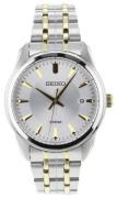 Seiko Herreklokke SGEG07P1 Dress Sølvfarget/Gulltonet stål Ø39.2 mm