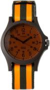 Timex Herreklokke TW2V14200LG Orange/Lær Ø40 mm