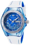 Technomarine Dameklokke TM-115116 Cruise Dream Blå/Gummi Ø37 mm