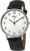 Tissot Herreklokke T109.610.16.032.00 T-Classic Hvit/Lær Ø42 mm