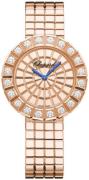 Chopard Dameklokke 104015-5001 Ice Cube Rosegullfarget/18 karat rosé