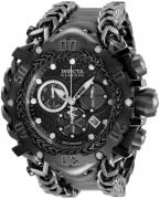 Invicta Herreklokke 34437 Gladiator Sort/Stål Ø55.25 mm