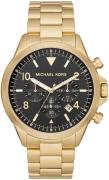 Michael Kors Herreklokke MK8827 Sort/Gulltonet stål Ø45 mm