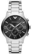 Emporio Armani Herreklokke AR11208 Giovanni Sort/Stål Ø44 mm