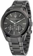 Maserati Herreklokke R8873612002 Traguardo Sort/Stål Ø45 mm