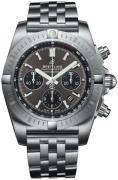 Breitling Herreklokke AB0115101F1A1 Chronomat 44 Grå/Stål Ø44 mm