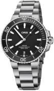 Oris Herreklokke 01 733 7732 4124-07 8 21 05EB Diving Sort/Stål