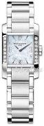 Baume & Mercier Dameklokke MOA8569 Diamant Hvit/Stål 34x22 mm