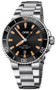 Oris Herreklokke 01 733 7730 4159-07 8 24 05PEB Diving Sort/Stål