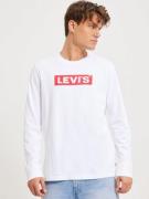 Levi's Relaxed Ls Graphic Tee Ls Boxt T-skjorter og singleter Neutrals