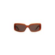 Red Brown Corlin Eyewear Alain Solbrille