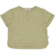 Wheat Shirt Abraham Green Check