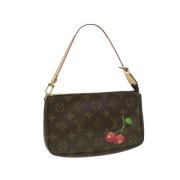 Pre-owned Flerfarget lerret Louis Vuitton veske