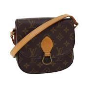 Brukt Louis Vuitton Cartouchiere i Monogram Lerret