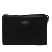 Pre-owned Svart lerret Celine Clutch