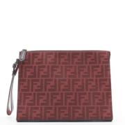 Pre-owned Rød skinn Fendi Clutch