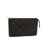 Pre-owned Svart lerret Louis Vuitton lommebok