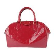 Pre-owned Rosa skinn Louis Vuitton veske