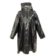 Pre-owned Svart stoff Moncler jakke