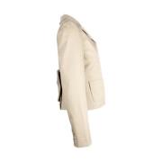 Pre-owned Beige Bomull Valentino Blazer