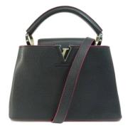 Pre-owned Navy Leather Louis Vuitton Blomkarse